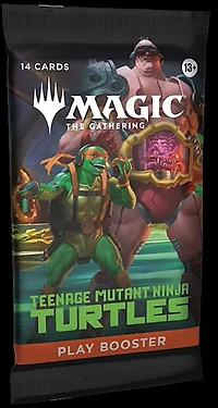 Magic: the Gathering Teenage Mutant Ninja Turtles Trading Cards Play Booster Pack