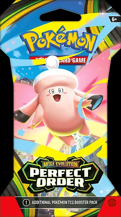Pokémon Trading Card Game Mega Evolutions 3 Perfect Order Sleeve Booster