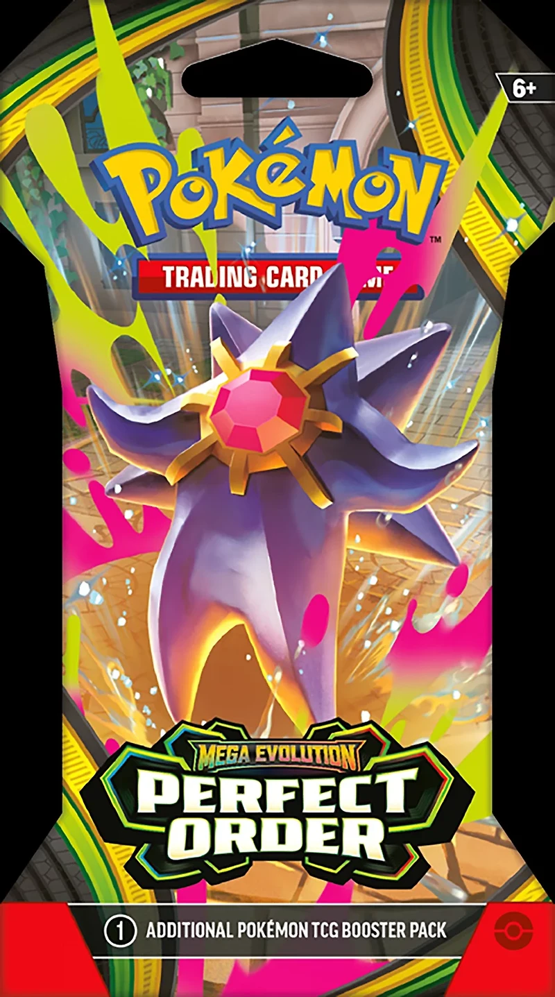 Pokémon Trading Card Game Mega Evolutions 3 Perfect Order Sleeve Booster