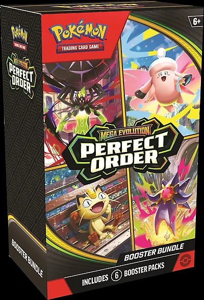 Pokemon Trading Card Game Mega Evolutions 3 Perfect Order Booster Pack
