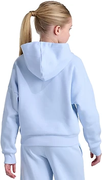 adidas Girls' Graphic Fleece Pullover Hoodie