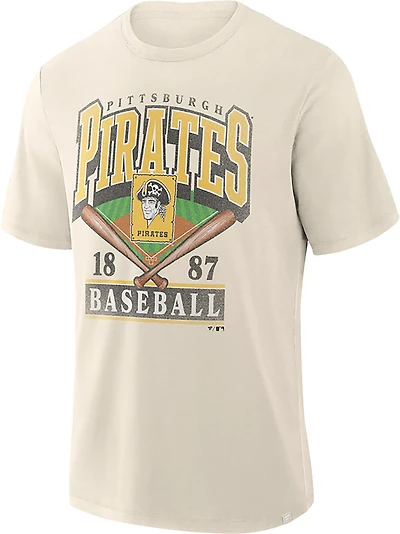 Fanatics Men's Pittsburgh Pirates Stadium Slub Graphic T-shirt