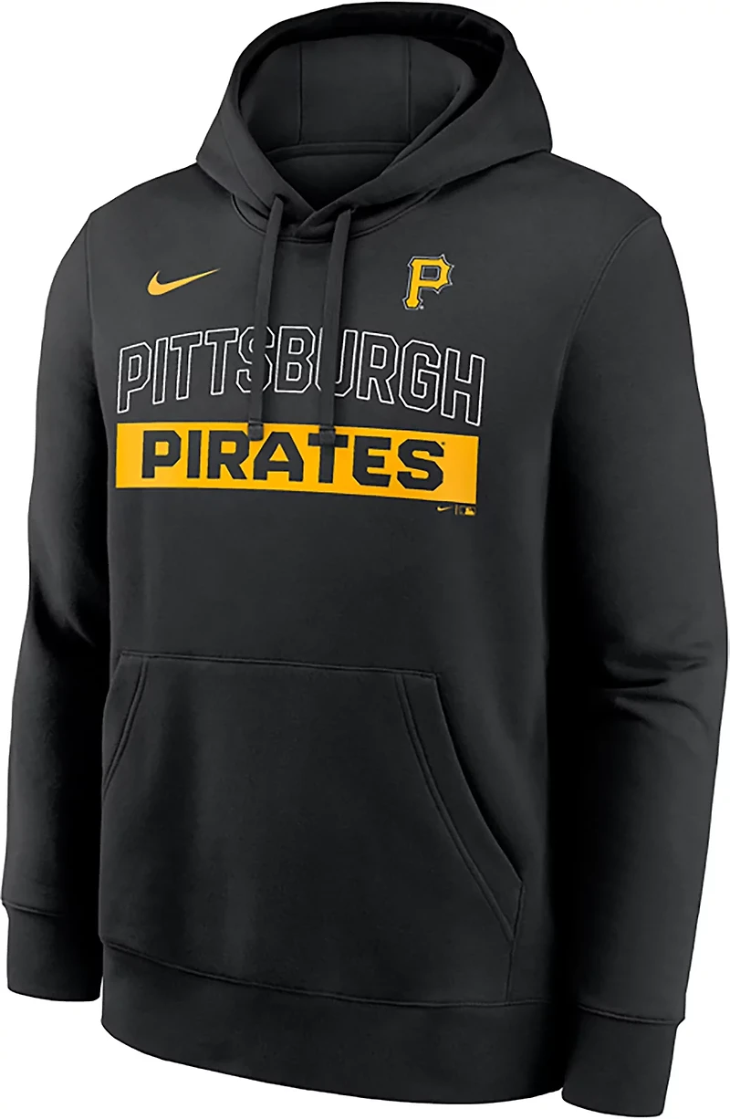 Nike Men's Pittsburgh Pirates Walk Off Club Fleece Hoodie