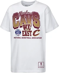 Mitchell & Ness Boys’ Cleveland Cavaliers Bring It Back Graphic Short Sleeve T‑Shirt