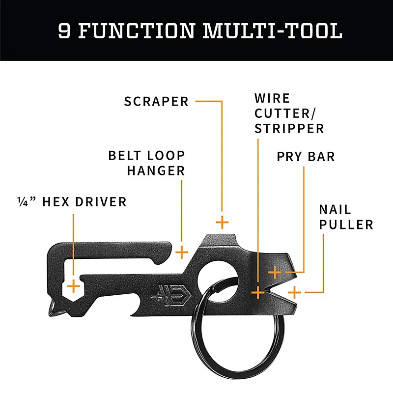Gerber Mullet Keychain Multi‑Tool