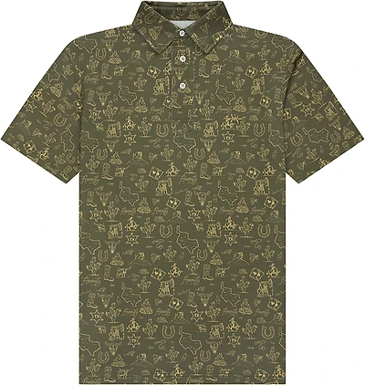 Texas Standard Men's Chisholm Traditions Polo Shirt