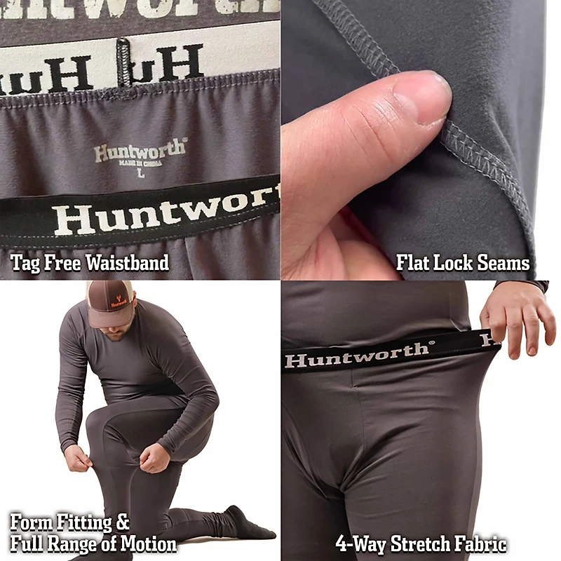 Huntworth Men's Casper Heat Boost HW Base Layer Pants