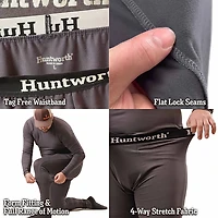 Huntworth Men's Casper Heat Boost HW Base Layer Pants