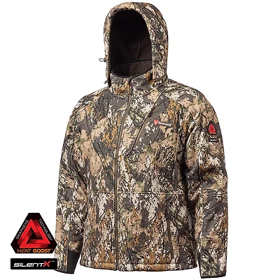 Huntworth Men's Warren Heat Boost HW Softshell Jacket