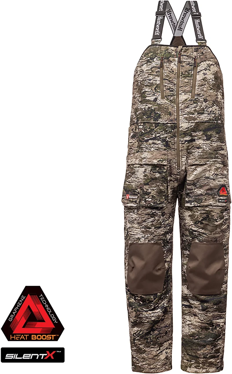 Huntworth Men's Warren Heat Boost HW Softshell Bib