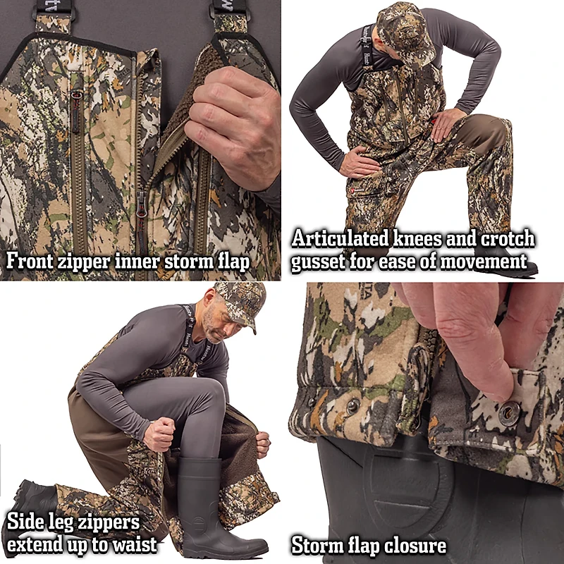 Huntworth Men's Warren Heat Boost HW Softshell Bib