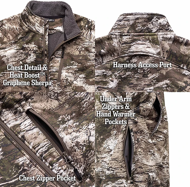 Huntworth Men's Saskatoon Heat Boost HW Soft Shell Jacket