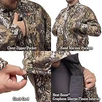 Huntworth Men's Saskatoon Heat Boost HW Soft Shell Jacket
