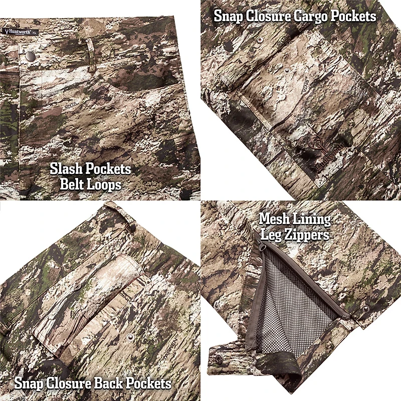 Huntworth Men's Winsted LW WP Tricot Rain Pants