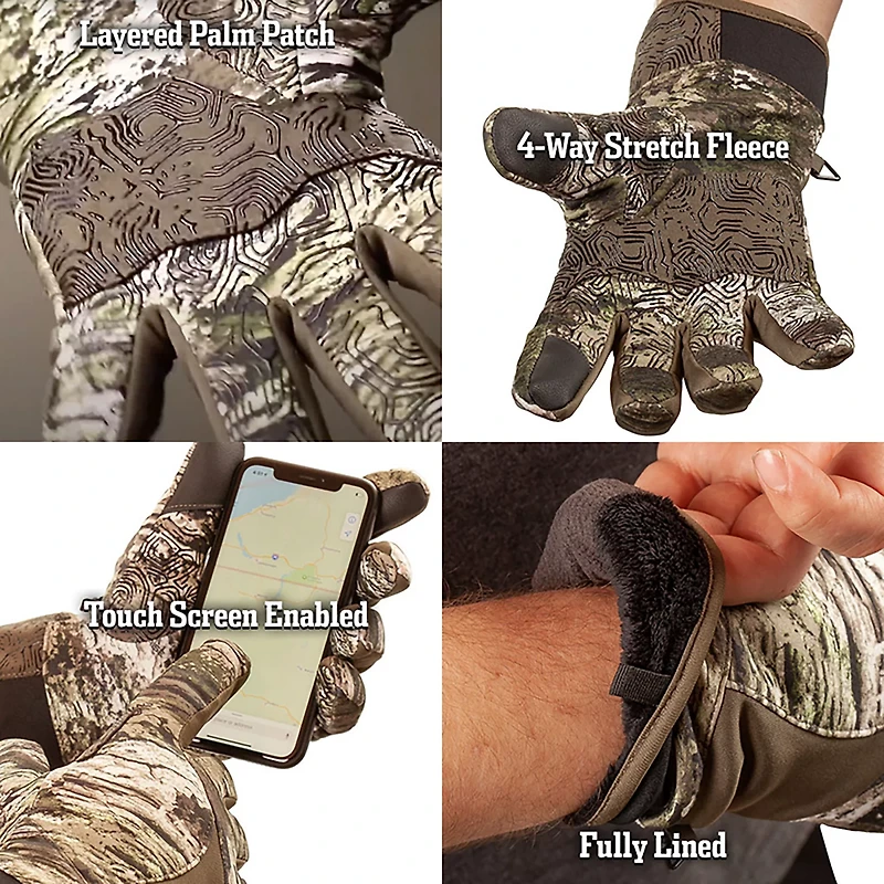Huntworth Men's Ansted MW Plush Fleece Lined Gloves