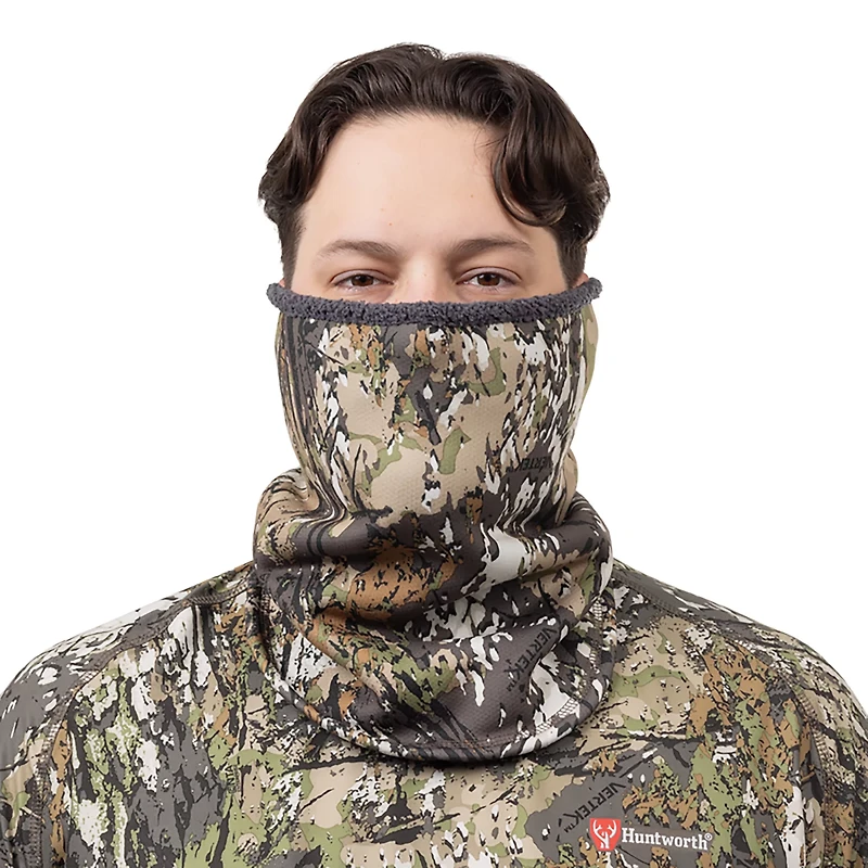 Huntworth Men's Anamoose Heat Boost Heavyweight Softshell Neck Gaiter