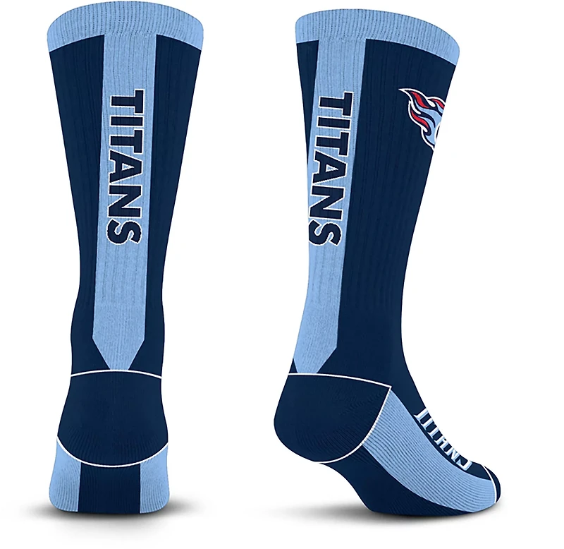 For Bare Feet Tennessee Titans MVP Crew Socks