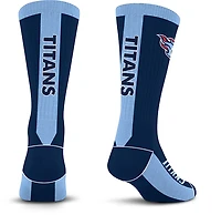 For Bare Feet Tennessee Titans MVP Crew Socks