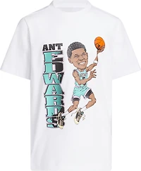 Adidas Boy's Anthony Edwards East GFX Short Sleeve Tee