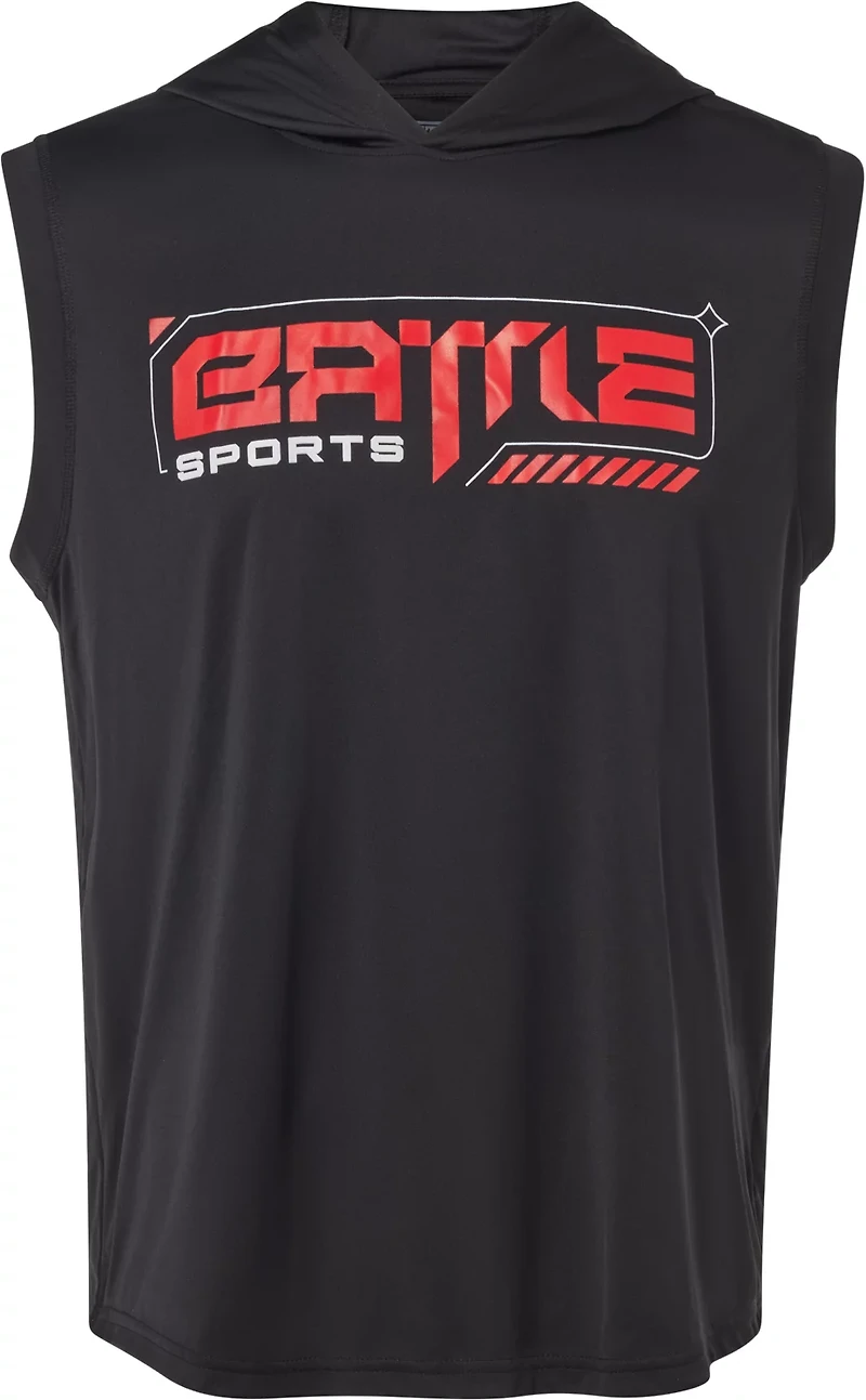 Battle Men’s Future Tech Cyborg Sleeveless Hoodie