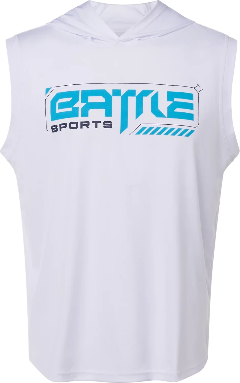 Battle Men’s Future Tech Cyborg Sleeveless Hoodie
