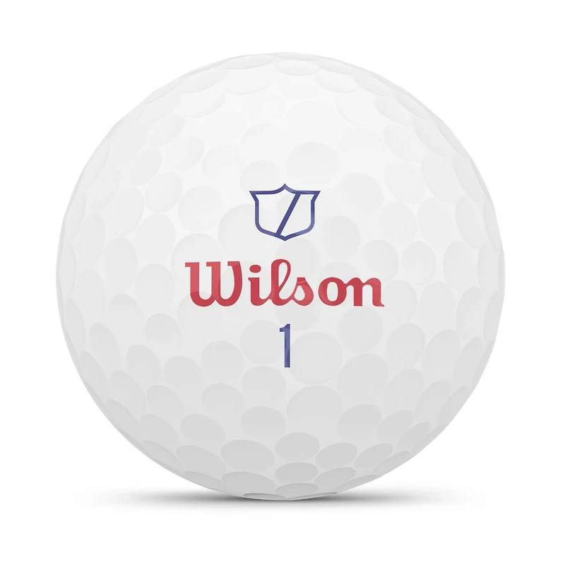 Wilson Duo USA Stripe Golf Balls 12-Pack
