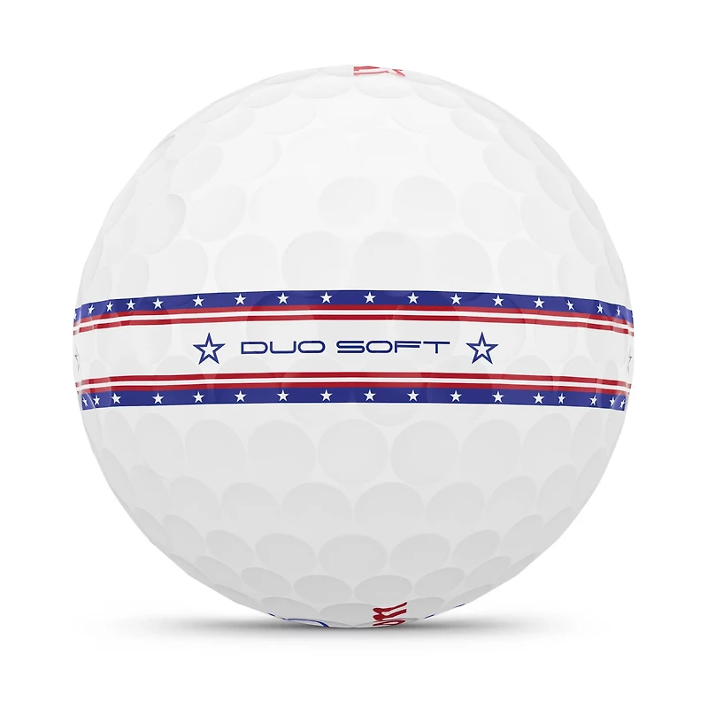 Wilson Duo USA Stripe Golf Balls 12-Pack