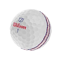 Wilson Duo USA Stripe Golf Balls 12-Pack