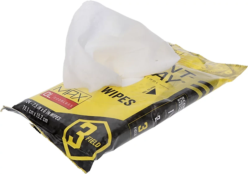 Scent‑A‑Way MAX Field Wipes 24-Pack