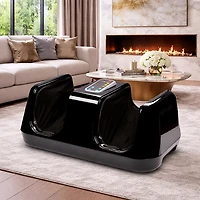 Carepeutic Deluxe Shiatsu Foot Massager with Kneading, Rolling, Vibration, and Heat