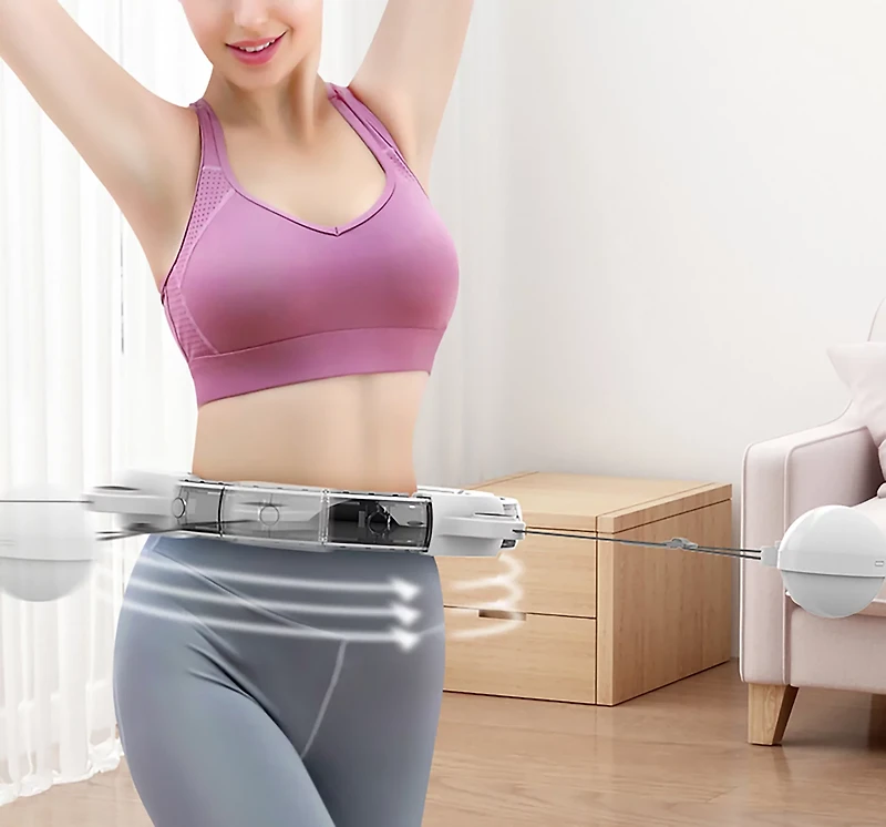 Carepeutic Smart Digital Non‑Dropping Aerobic Hula Exerciser