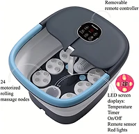 Carepeutic Foldaway Deluxe Foot Spa and Bathing Massager