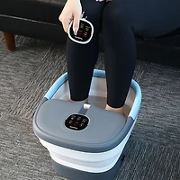 Carepeutic Foldaway Deluxe Foot Spa and Bathing Massager