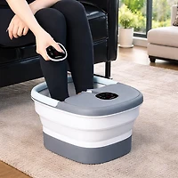 Carepeutic Foldaway Deluxe Foot Spa and Bathing Massager