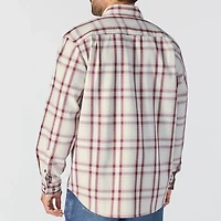 Carhartt Men's Flame-Resistant Force Rugged Flex Loose Fit Midweight Twill Plaid Shirt