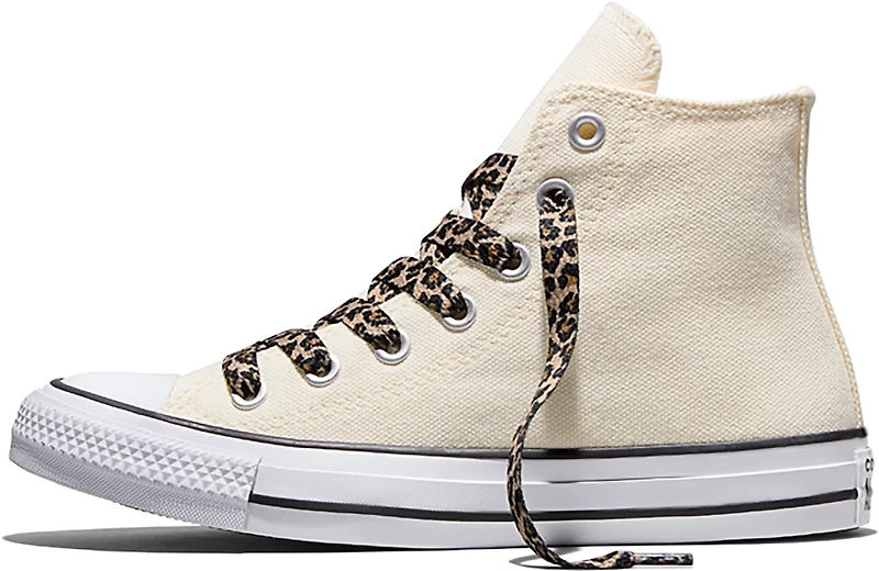 Converse Chuck Taylor All Star Leopard Laces High Top Shoes