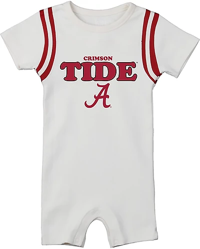 Wes & Willy Infant Girls' University of Alabama School Over Primary Logo Romper