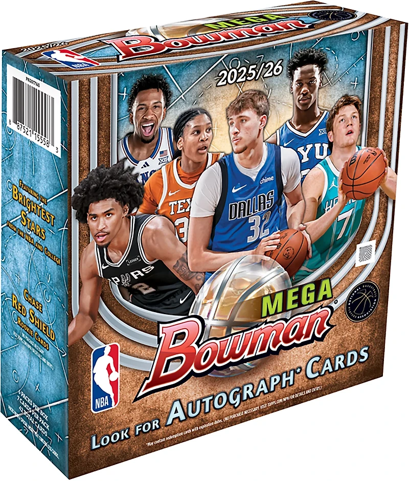 Bowman 2026 Basketball Mega Box