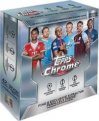 Topps 2025-26 Chrome UEFA Mega Box