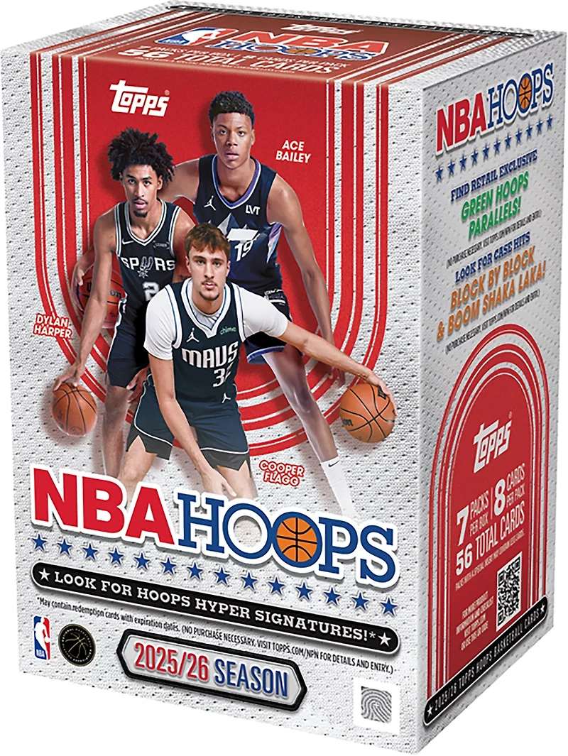 Topps 2026 Hoops Basketball Value Box