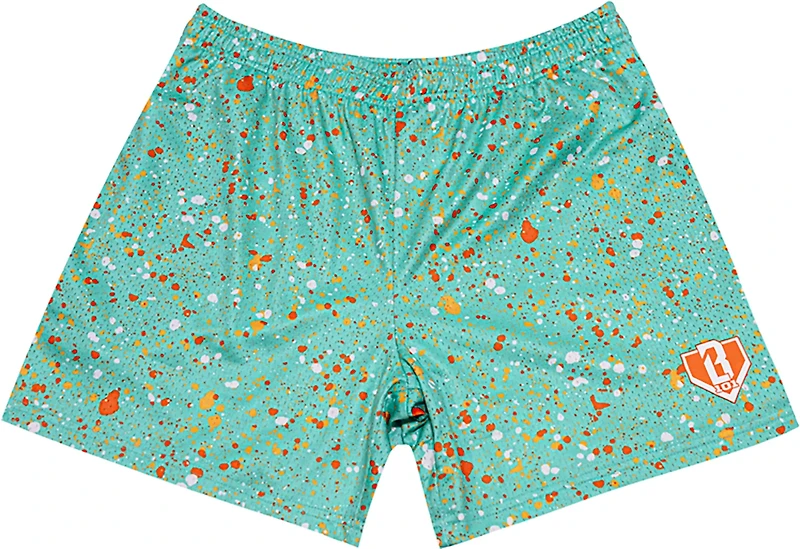 Baseball Lifestyle 101 Adult Splatter Shorts 5