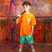 Baseball Lifestyle 101 Youth Splatter Shorts 5