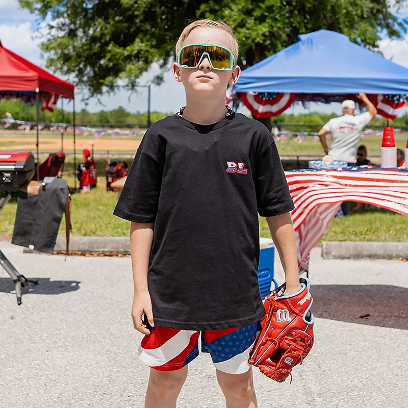 Baseball Lifestyle 101 Kids' Patriot Pitch Shorts 5 in.