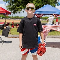 Baseball Lifestyle 101 Kids' Patriot Pitch Shorts 5 in.