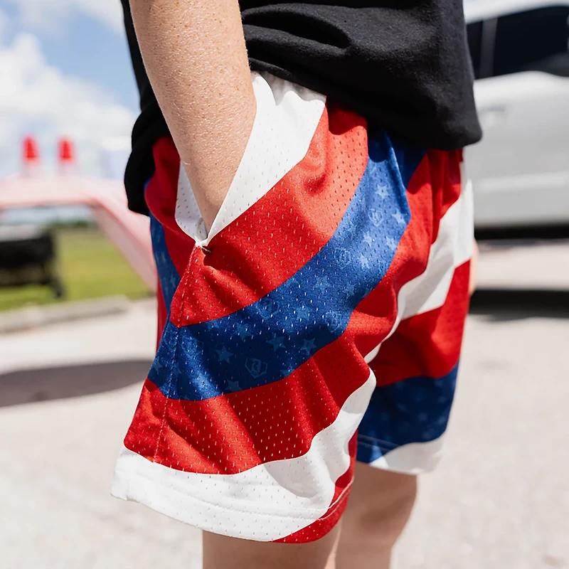 Baseball Lifestyle 101 Kids' Patriot Pitch Shorts 5 in.