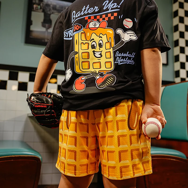 Baseball Lifestyle 101 Boys' Batter Up Shorts 5