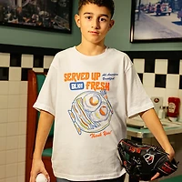Baseball Lifestyle 101 Boys' Served Fresh T-shirt