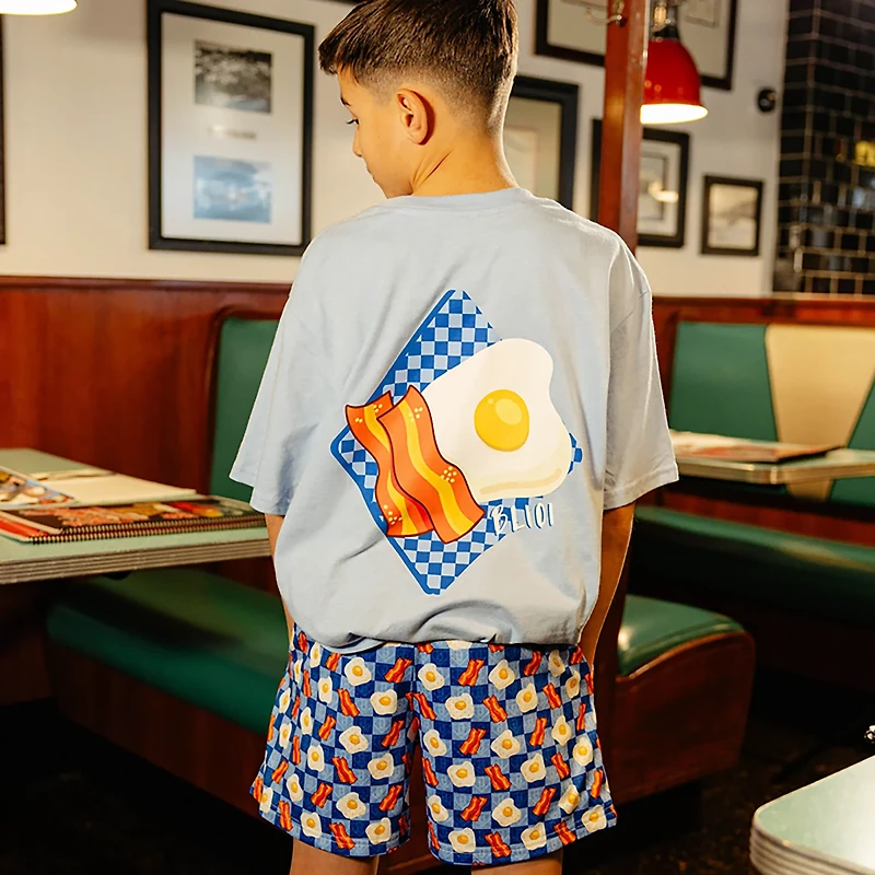 Baseball Lifestyle 101 Boys' American Breakfast Shorts 5