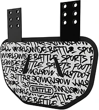 Battle Adults' Lux Football Back Plate