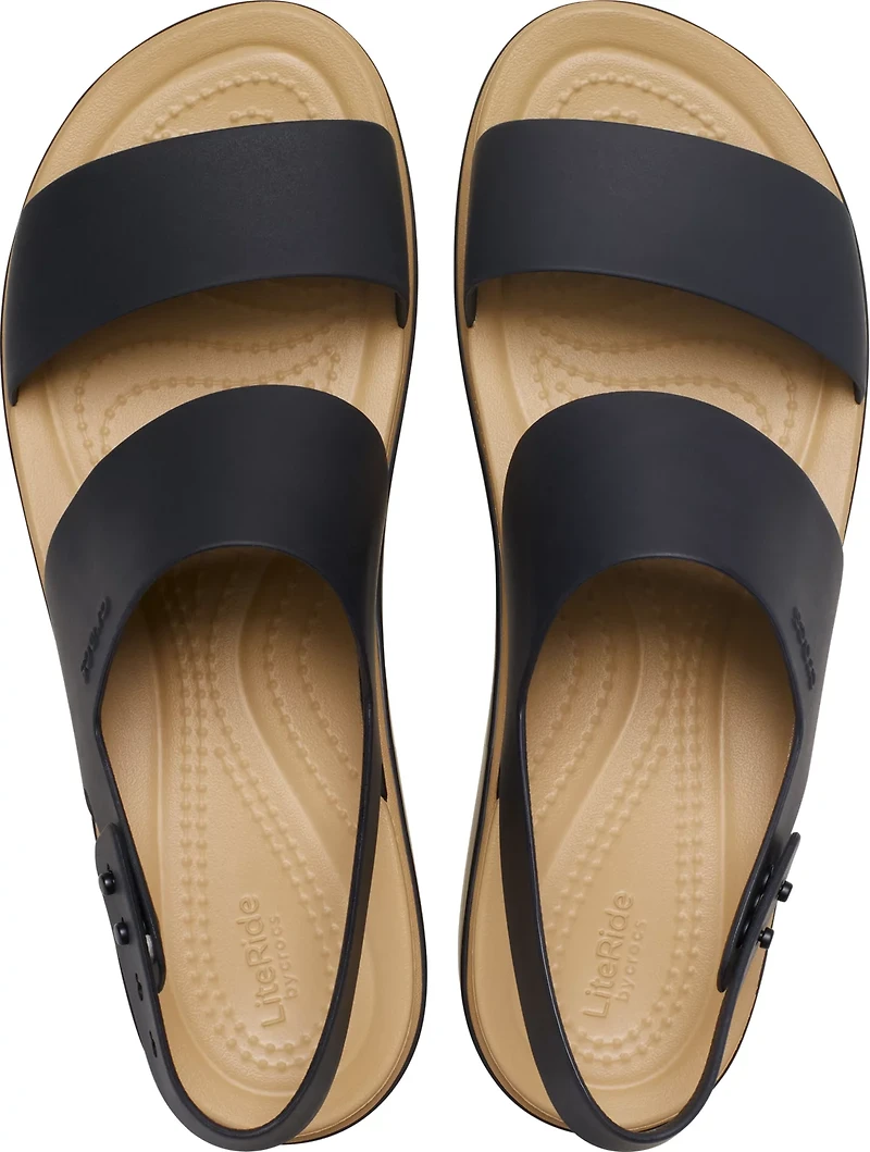 Crocs Women’s Brooklyn Low Wedge Matte Wrap Sandals